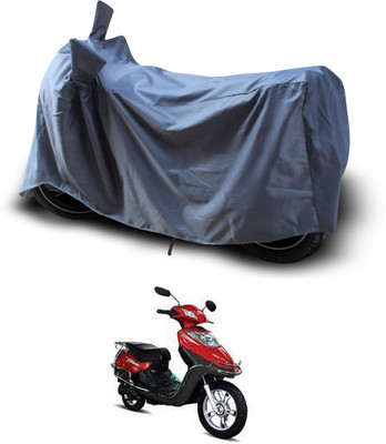 PAGORA Waterproof Two Wheeler Cover for Hero(Electric Flash, Grey)