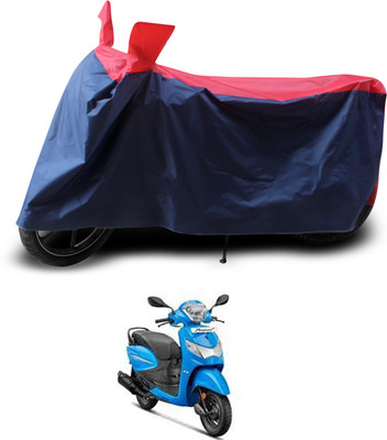 PAGORA Two Wheeler Cover for Hero(Pleasure, Red, Black)