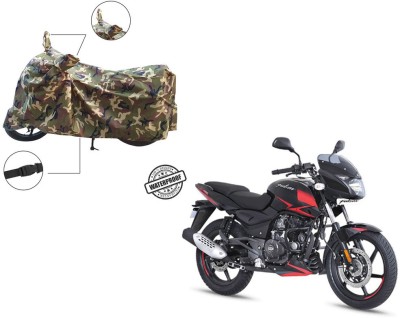 Trader's Stop Waterproof Two Wheeler Cover for Bajaj(Pulsar 180 DTS-i, Multicolor)