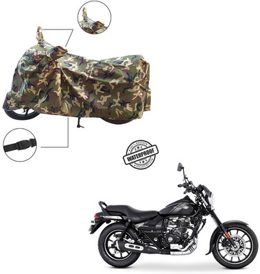 Pop Shade Waterproof Two Wheeler Cover for Bajaj(Avenger Street 160, Multicolor)