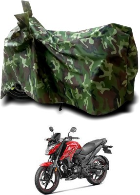 PAGORA Waterproof Two Wheeler Cover for Honda(X-Blade, Green, Multicolor)