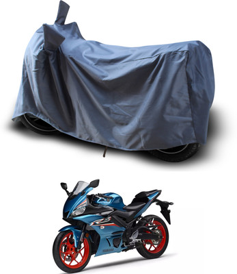 PAGORA Waterproof Two Wheeler Cover for Yamaha(YZF R3, Grey)