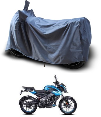 GOSHIV-car and bike accessories Waterproof Two Wheeler Cover for Bajaj(Pulsar NS 200, Grey)