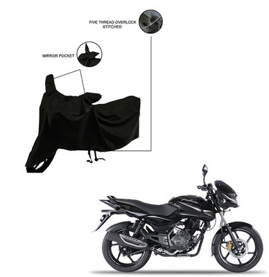 Pop Shade Two Wheeler Cover for Bajaj(Pulsar 150, Black)
