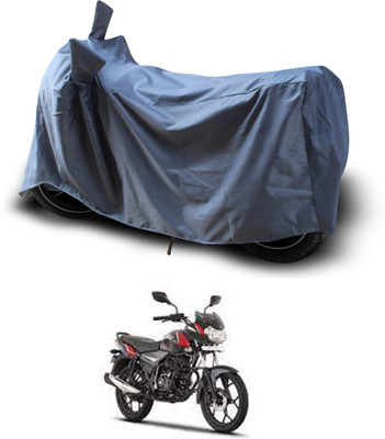 PAGORA Waterproof Two Wheeler Cover for Bajaj(Discover 110, Grey)