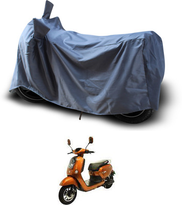 GOSHIV-car and bike accessories Waterproof Two Wheeler Cover for Okinawa(Lite, Grey)