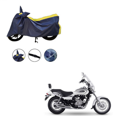 Pop Shade Two Wheeler Cover for Bajaj(Avenger 220 Cruise, Yellow)