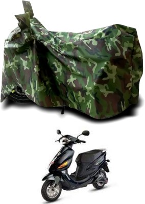 PAGORA Waterproof Two Wheeler Cover for Hero(Electric Cruz, Green, Multicolor)