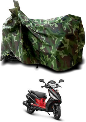 PAGORA Waterproof Two Wheeler Cover for Hero(Maestro Edge, Green, Multicolor)