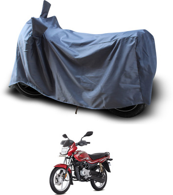 PAGORA Waterproof Two Wheeler Cover for Bajaj(Platina 110 H-Gear, Grey)