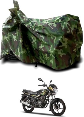 PAGORA Waterproof Two Wheeler Cover for Bajaj(Discover 100 DTS-i, Green, Multicolor)