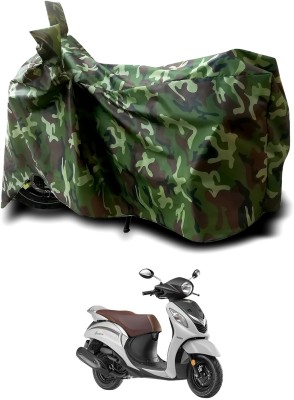 PAGORA Two Wheeler Cover for Yamaha(Fascino, Green)