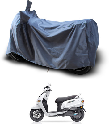 PAGORA Waterproof Two Wheeler Cover for TVS(iQube, Grey)