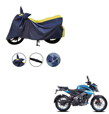 Pop Shade Two Wheeler Cover for Bajaj(Yellow)