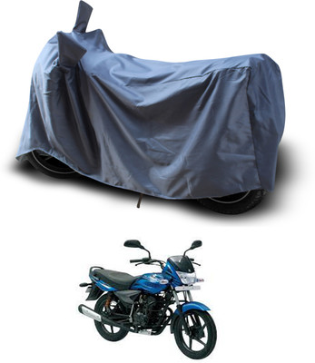 PAGORA Waterproof Two Wheeler Cover for Bajaj(Platina 100 DTS-i, Grey)
