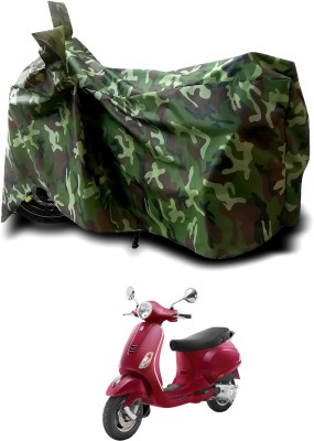 PAGORA Waterproof Two Wheeler Cover for Vespa(ZX 125, Green, Multicolor)