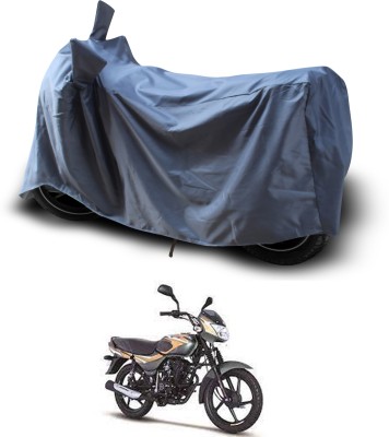 GOSHIV-car and bike accessories Waterproof Two Wheeler Cover for Bajaj(CT110, Grey)