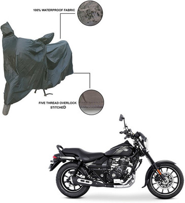 Pop Shade Two Wheeler Cover for Bajaj(Avenger Street 160, Grey)