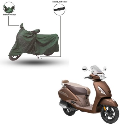 Home Ark Two Wheeler Cover for TVS(Jupiter classic, Grey)