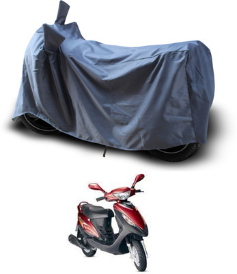 PAGORA Waterproof Two Wheeler Cover for Kinetic(Nova, Grey)