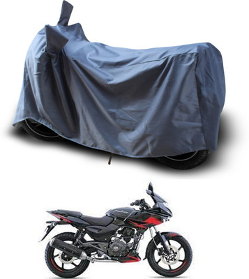 PAGORA Two Wheeler Cover for Bajaj(Pulsar 220F, Grey)