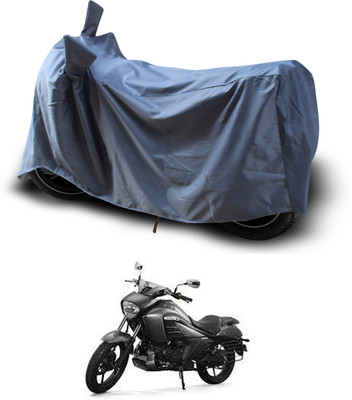 GOSHIV-car and bike accessories Waterproof Two Wheeler Cover for Suzuki(intruder 150, Grey)