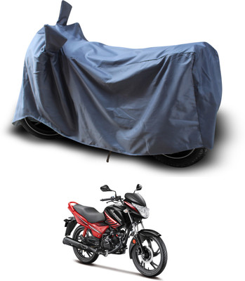 PAGORA Waterproof Two Wheeler Cover for Hero(Glamour Programmed FI, Grey)