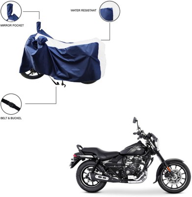 Trader's Stop Two Wheeler Cover for Bajaj(Avenger Street 160, White)