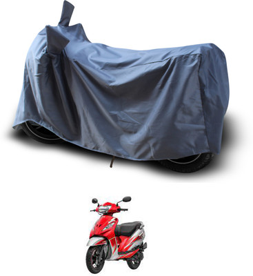PAGORA Waterproof Two Wheeler Cover for TVS(Wego, Grey)