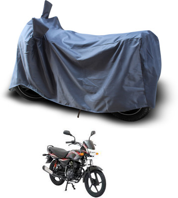 PAGORA Waterproof Two Wheeler Cover for Bajaj(Platina 125, Grey)