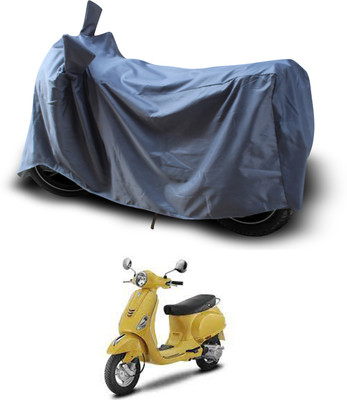 PAGORA Waterproof Two Wheeler Cover for Piaggio(Vespa LX 125, Grey)