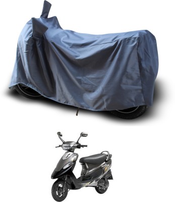 GOSHIV-car and bike accessories Waterproof Two Wheeler Cover for TVS(Scooty Pep+, Grey)