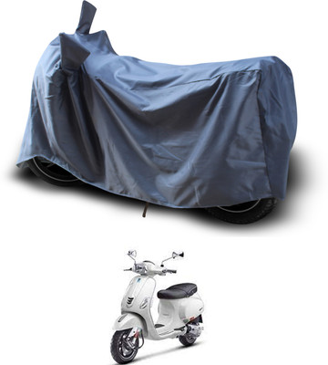 PAGORA Waterproof Two Wheeler Cover for Piaggio(Vespa SXL 150, Grey)