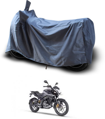PAGORA Waterproof Two Wheeler Cover for Bajaj(Pulsar 160 NS DTS-i, Grey)