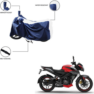 Pop Shade Two Wheeler Cover for Bajaj(White)