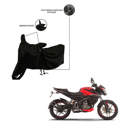 Home Ark Two Wheeler Cover for Bajaj(Pulsar NS 160, Black)