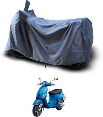 PAGORA Waterproof Two Wheeler Cover for Vespa(Vespa, Grey)