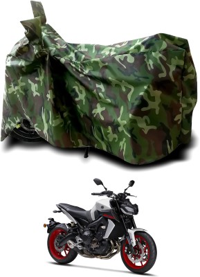 PAGORA Waterproof Two Wheeler Cover for Yamaha(MT 9, Green, Multicolor)