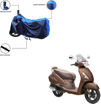 Home Ark Two Wheeler Cover for TVS(Jupiter classic, Blue)