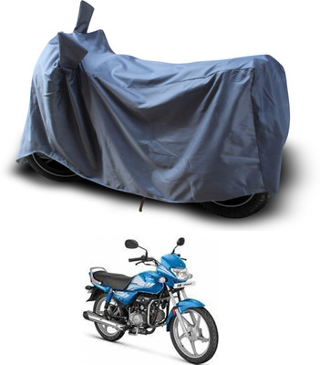 PAGORA Two Wheeler Cover for Hero(HF Deluxe, Grey)