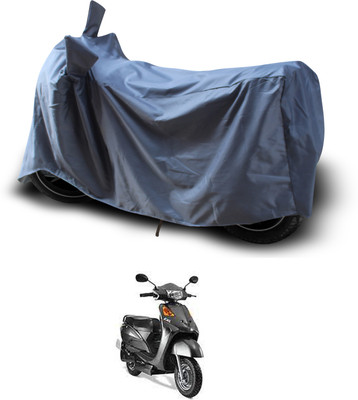 GOSHIV-car and bike accessories Waterproof Two Wheeler Cover for Indus(Yo Electron, Grey)