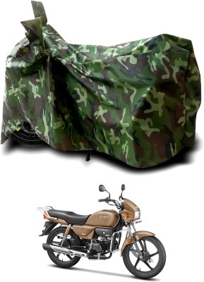 GOSHIV-car and bike accessories Waterproof Two Wheeler Cover for Hero(Splendor Plus, Multicolor)