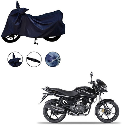 Trader's Stop Two Wheeler Cover for Bajaj(Pulsar 150, Blue)