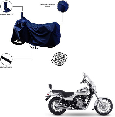 Pop Shade Waterproof Two Wheeler Cover for Bajaj(Avenger 220 Cruise, Blue)