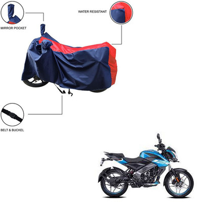 Pop Shade Two Wheeler Cover for Bajaj(Red)