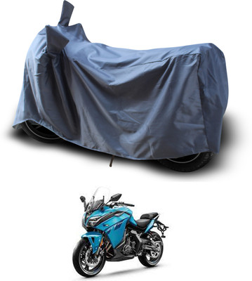 PAGORA Waterproof Two Wheeler Cover for CFMoto(650GT, Grey)
