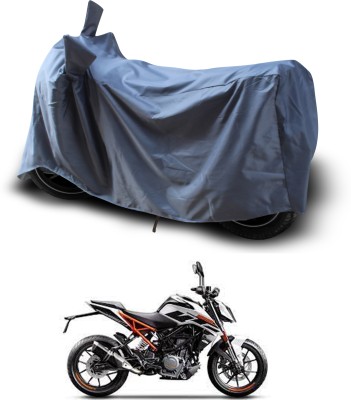 PAGORA Waterproof Two Wheeler Cover for KTM(250 Duke, Grey)