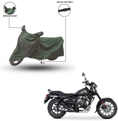 Trader's Stop Two Wheeler Cover for Bajaj(Avenger Street 160, Green)