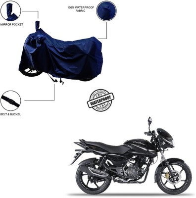 Trader's Stop Waterproof Two Wheeler Cover for Bajaj(Pulsar 150, Blue)