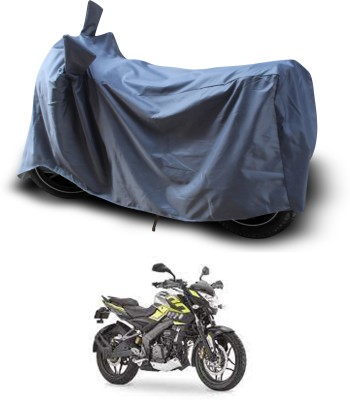 GOSHIV-car and bike accessories Waterproof Two Wheeler Cover for Bajaj(Pulsar 200 NS DTS-i, Grey)